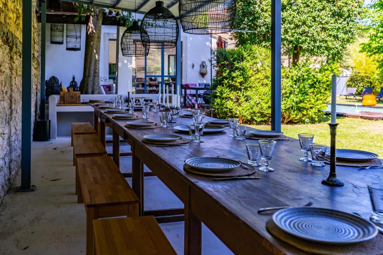 Mas Bleu Villa Sommieres Ngoại thất bức ảnh