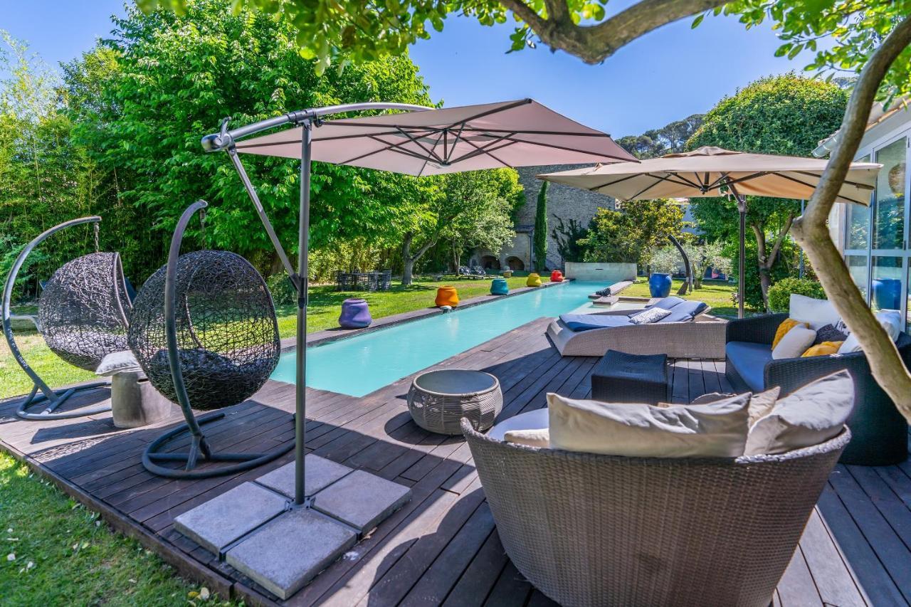 Mas Bleu Villa Sommieres Ngoại thất bức ảnh