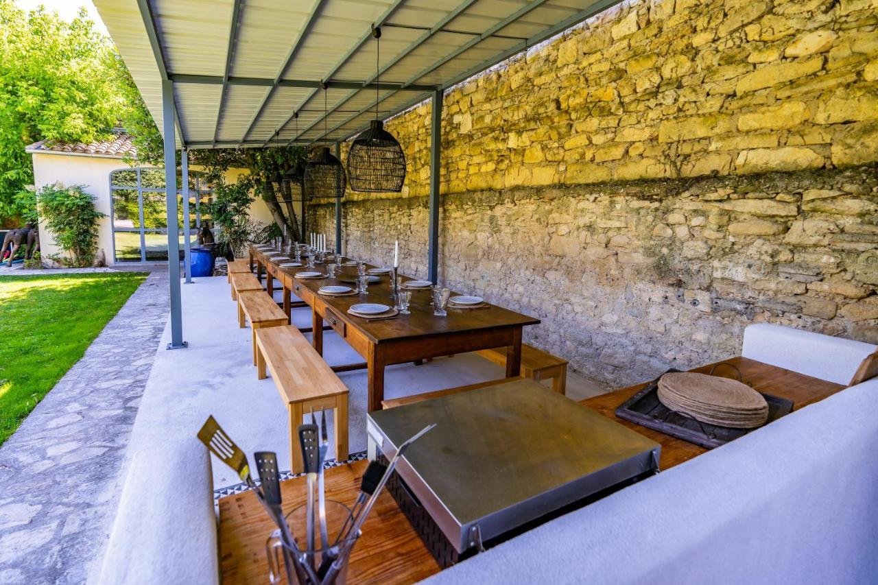Mas Bleu Villa Sommieres Ngoại thất bức ảnh