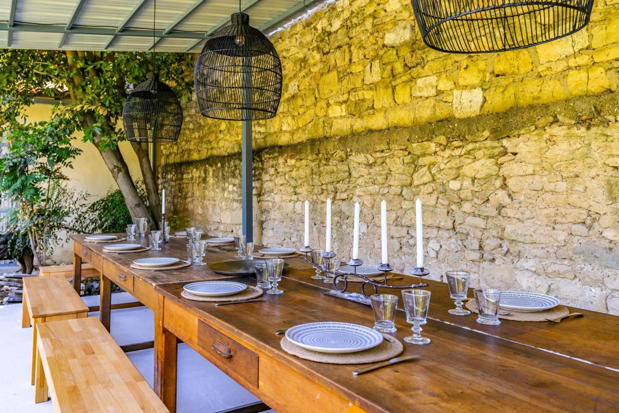 Mas Bleu Villa Sommieres Ngoại thất bức ảnh