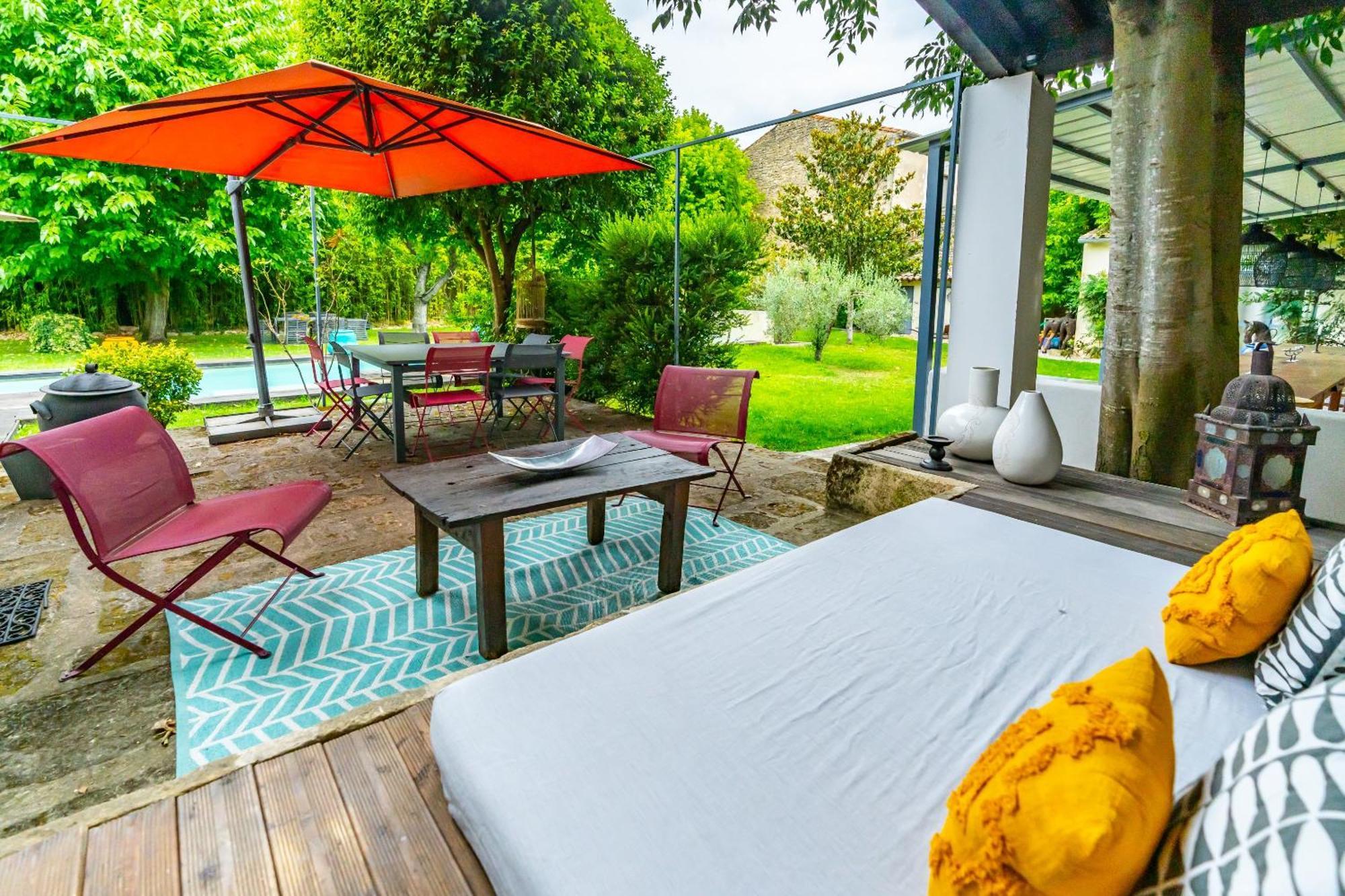 Mas Bleu Villa Sommieres Ngoại thất bức ảnh