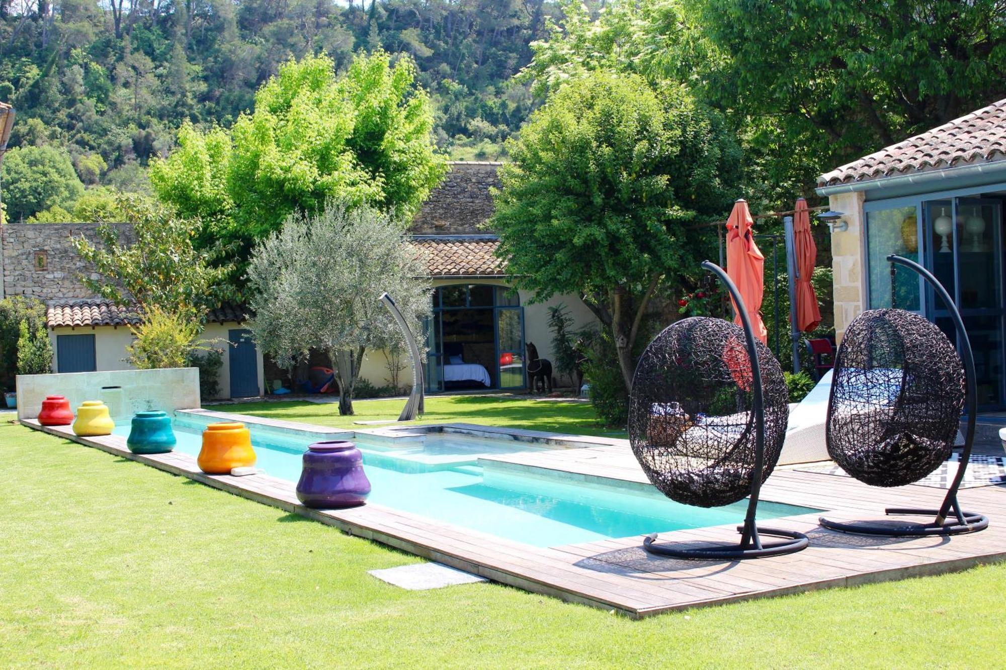 Mas Bleu Villa Sommieres Ngoại thất bức ảnh