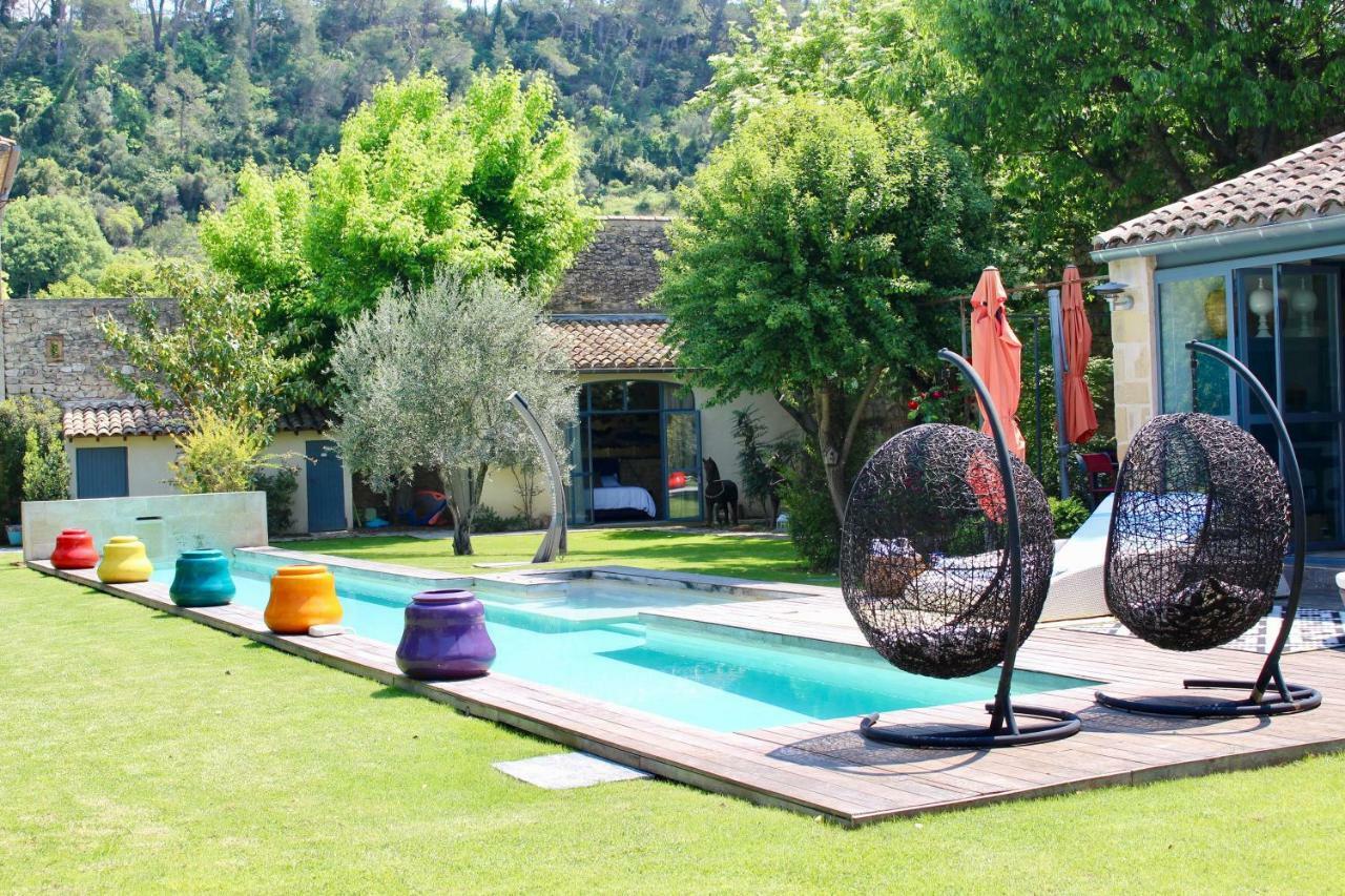 Mas Bleu Villa Sommieres Ngoại thất bức ảnh