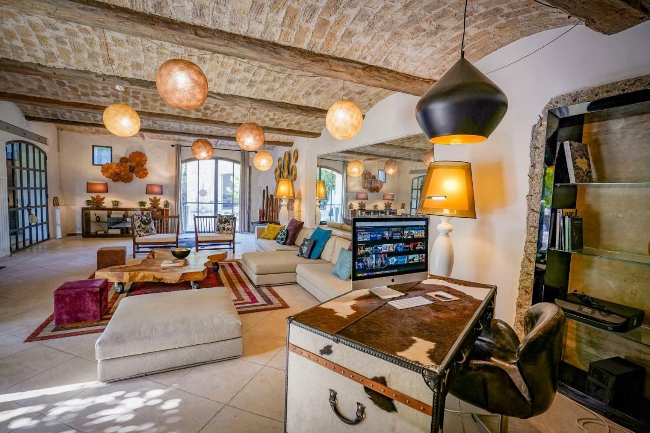 Mas Bleu Villa Sommieres Ngoại thất bức ảnh